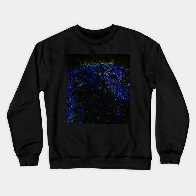 Black Panther Art - Glowing Edges 402 Crewneck Sweatshirt by The Black Panther